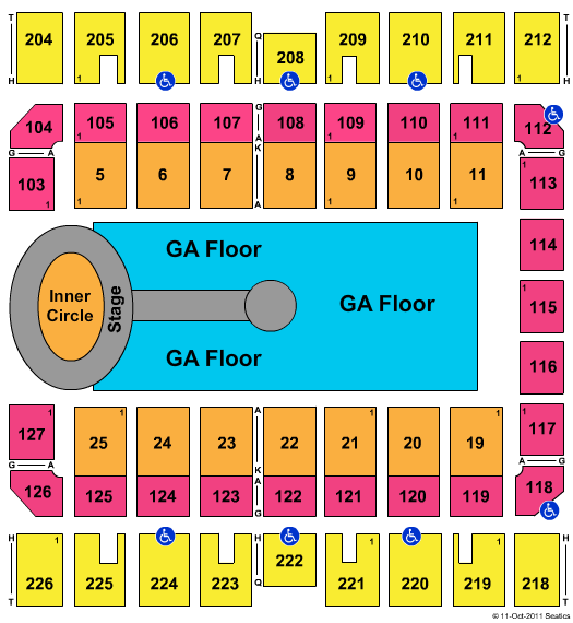 Macon Centreplex - Coliseum Lady Antibellum Seating Chart